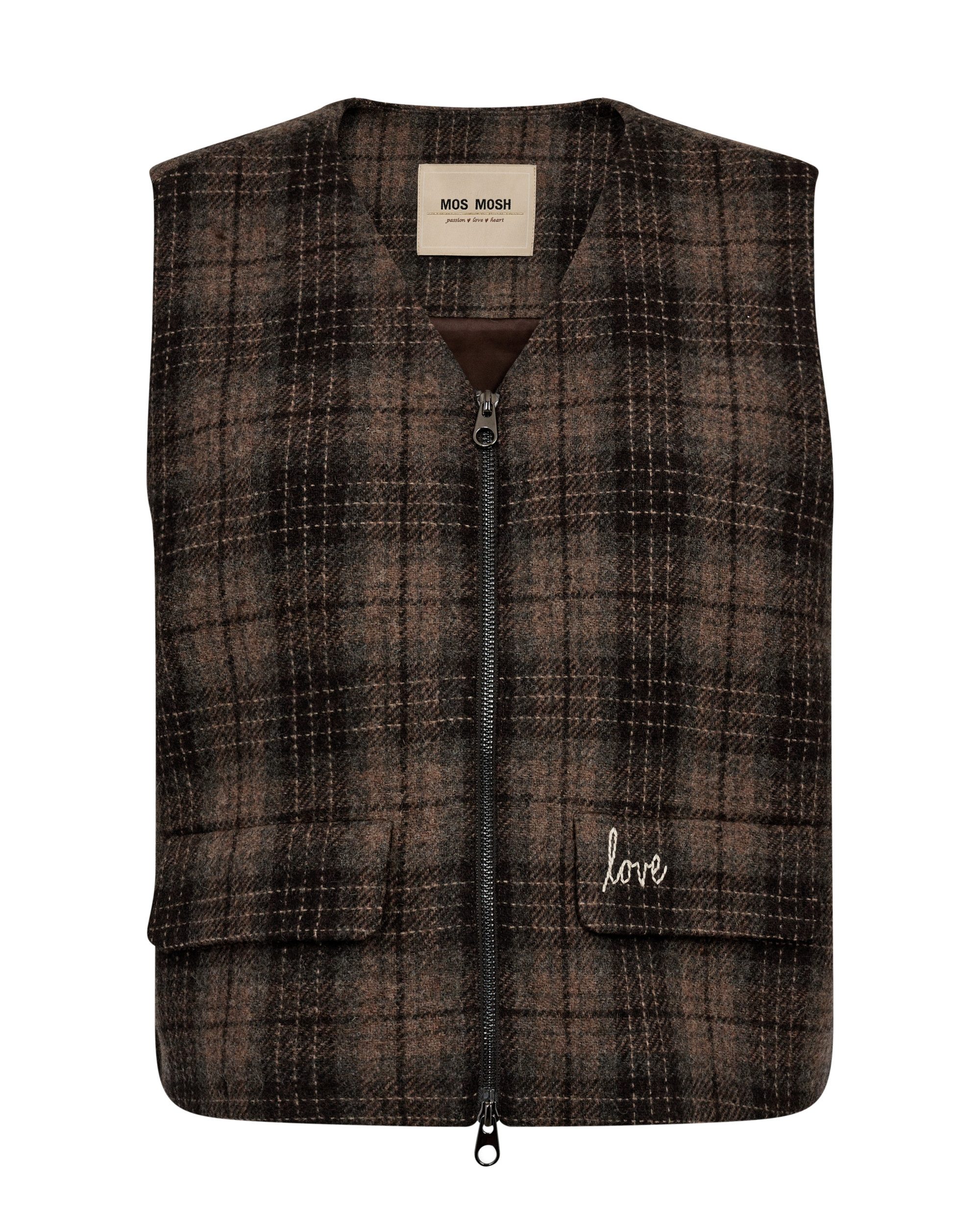 Mos Mosh Steppweste MMRuna Chez Vest Bracken