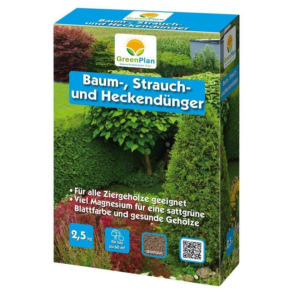 GreenPlan Gartendünger Baumdünger Strauchdünger Heckendünger 2,5 kg Gehölzdünger