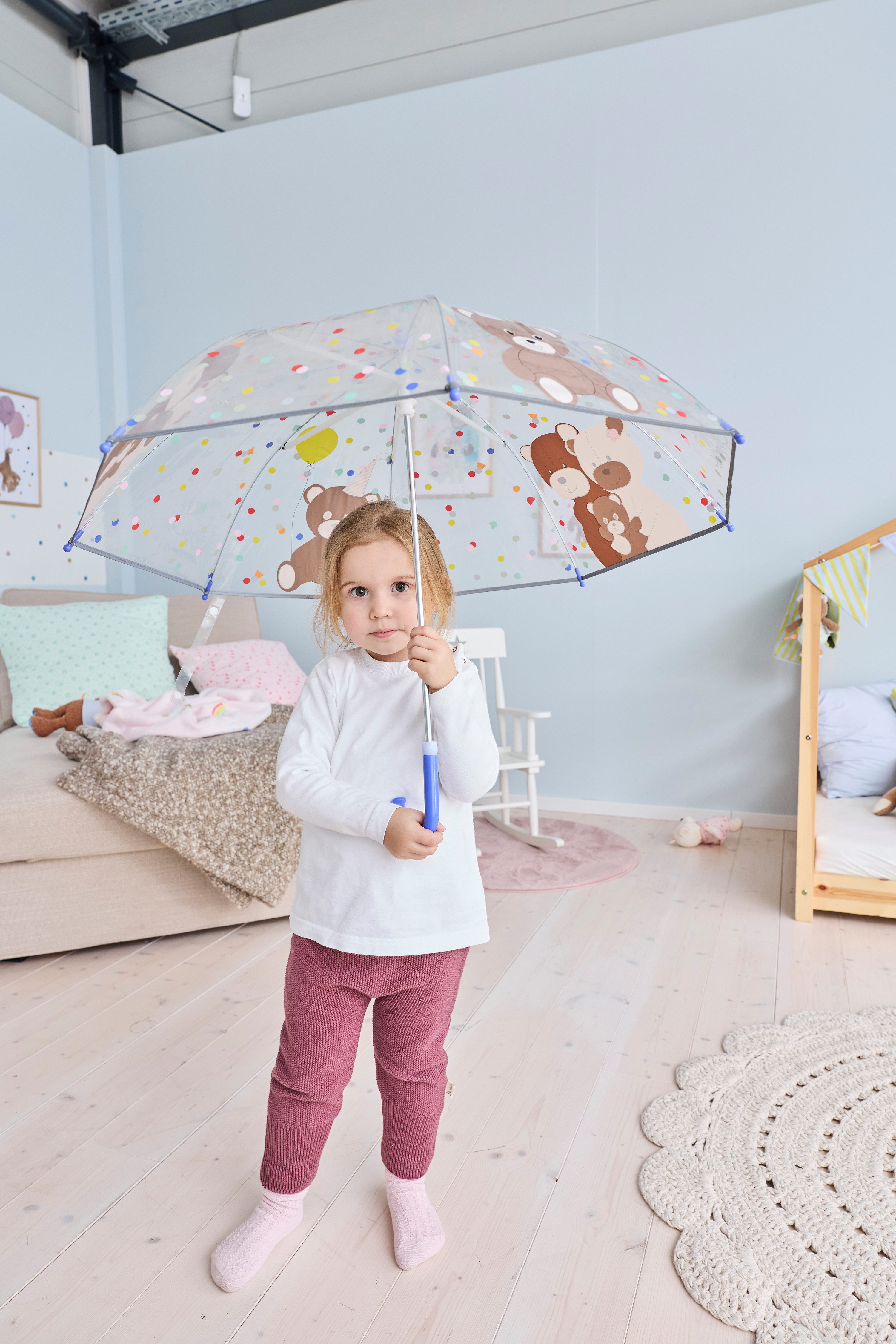 Sterntaler® Stockregenschirm FAMILIE Bär, für Kinder