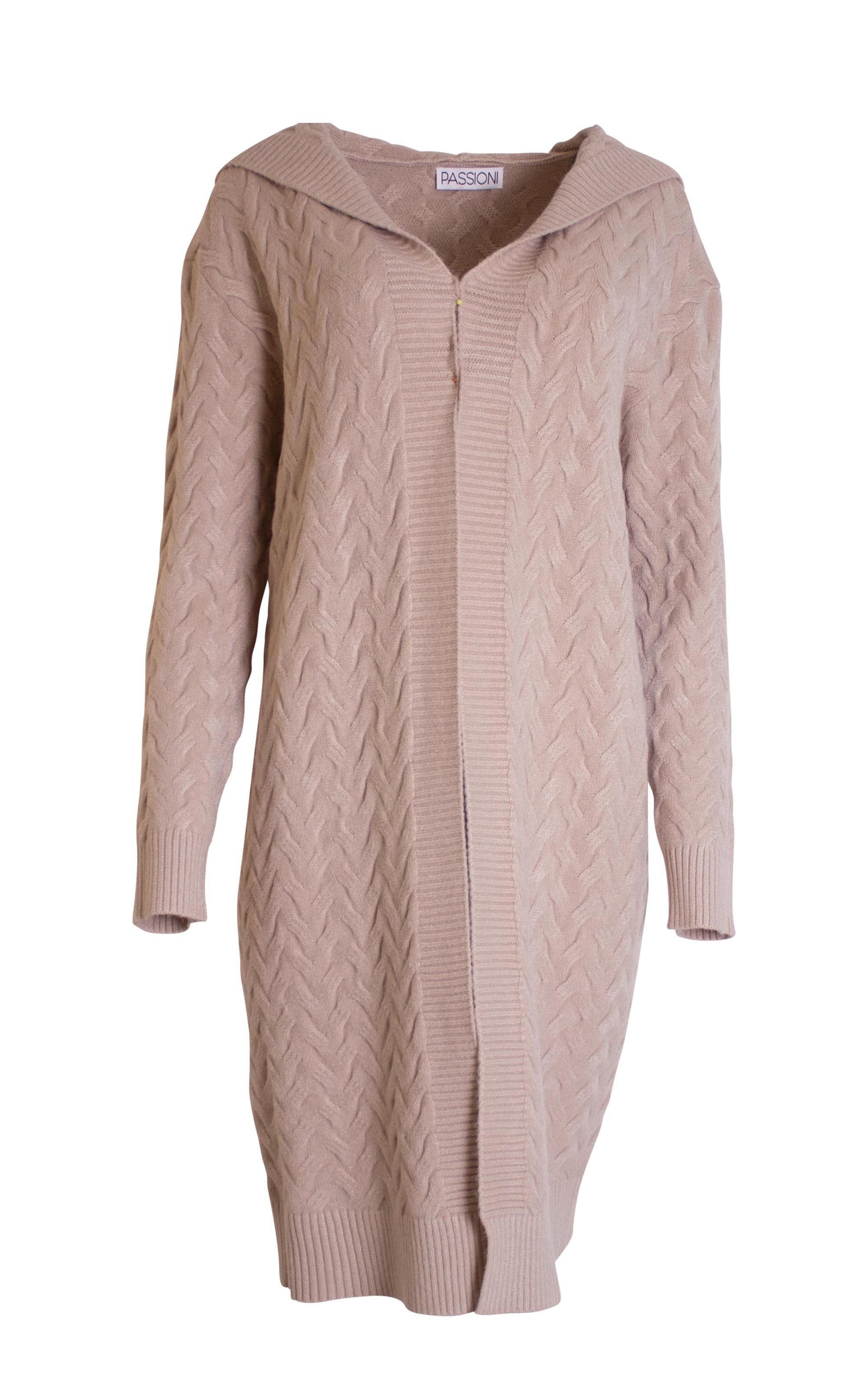 Passioni Cardigan mit geometrischem Strickmuster günstig online kaufen