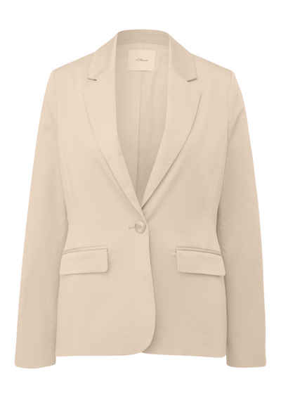 s.Oliver BLACK LABEL Jackenblazer mit Stretch