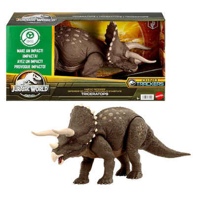 Mattel® Actionfigur Mattel HPP88 - Jurassic World - Spielfigur, Dino Trackers, Triceratops