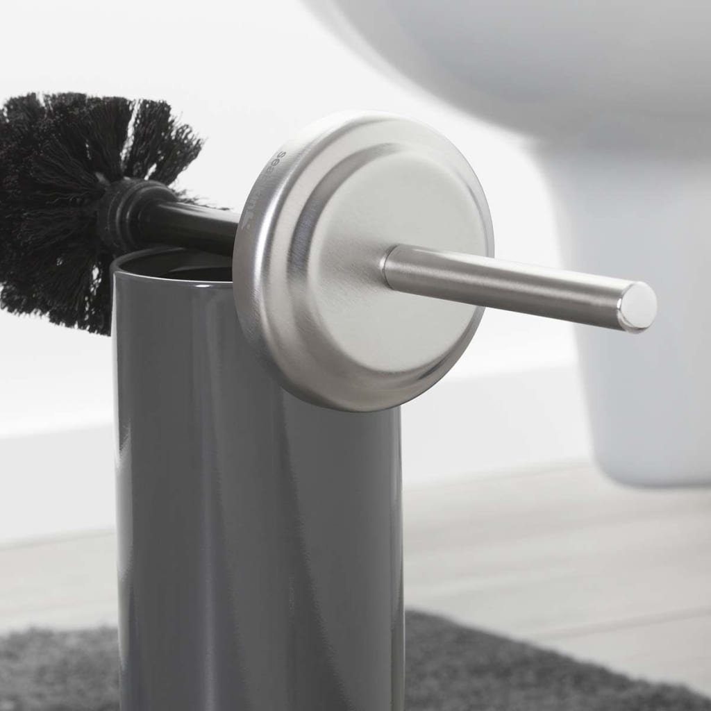 Acero WC-Bürste und Bürstenhalter 361730514 WC-Reinigungsbürste Grau Sealskin