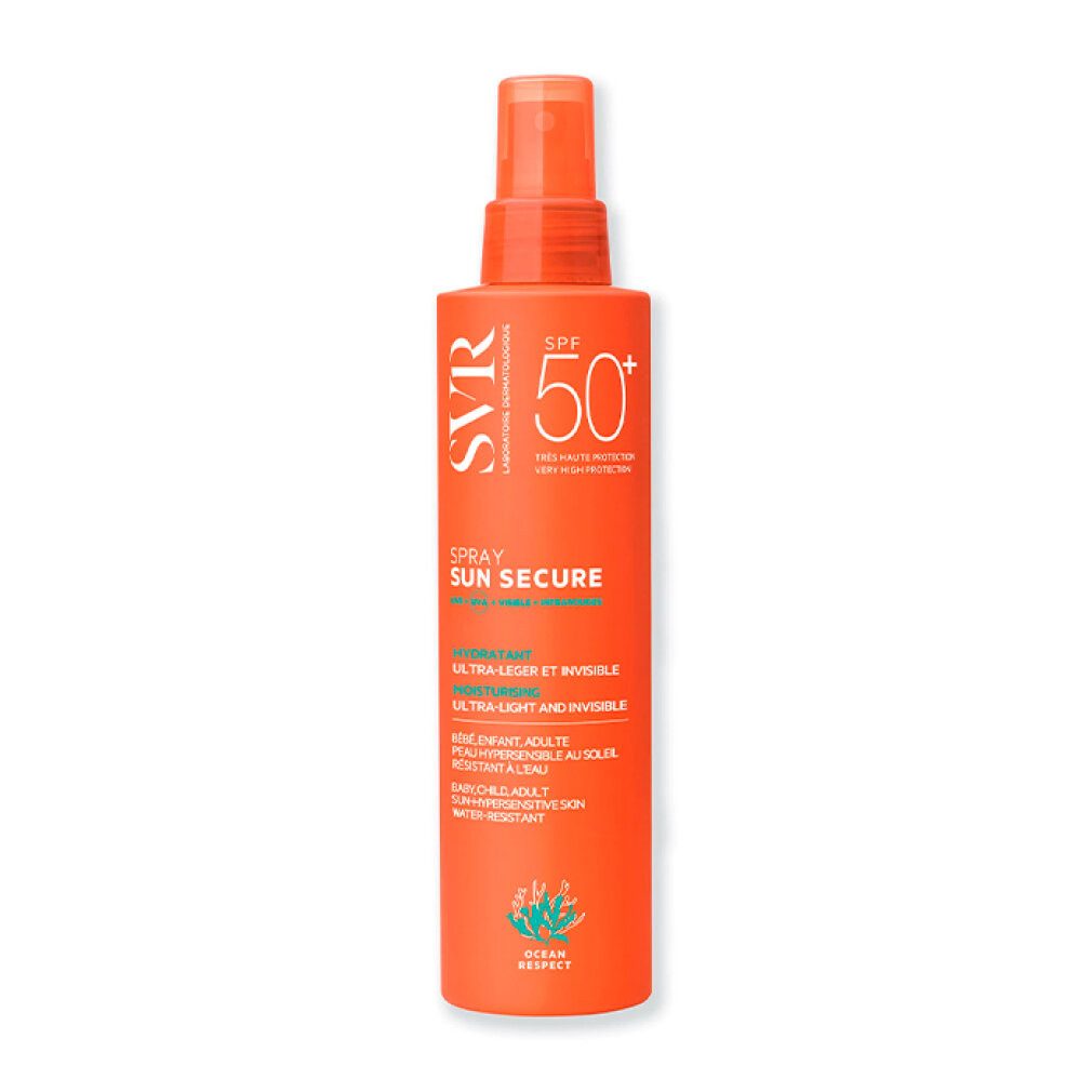 SVR Sonnenschutzcreme Sun Secure Spray Feuchtigkeitscreme Spf50+ 200ml