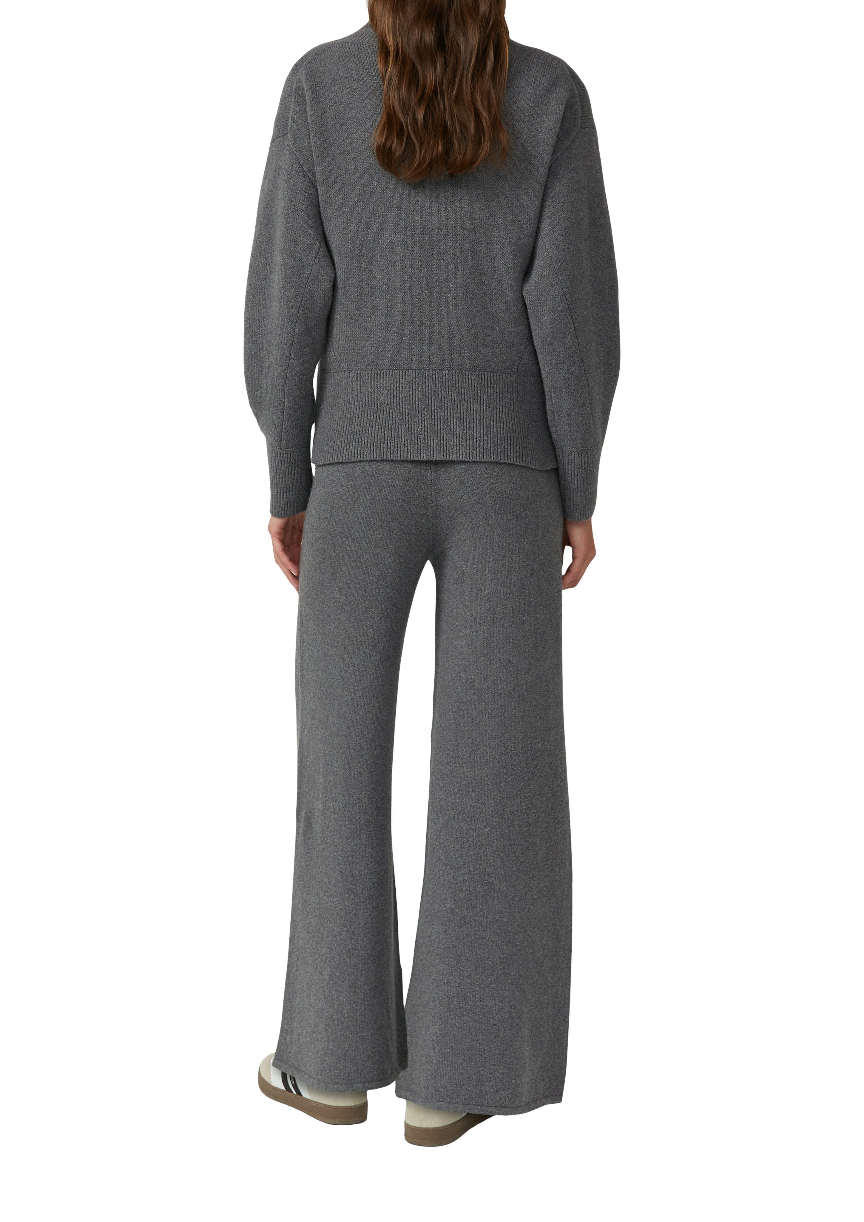 s.Oliver Strickpullover mit Rippbündchen