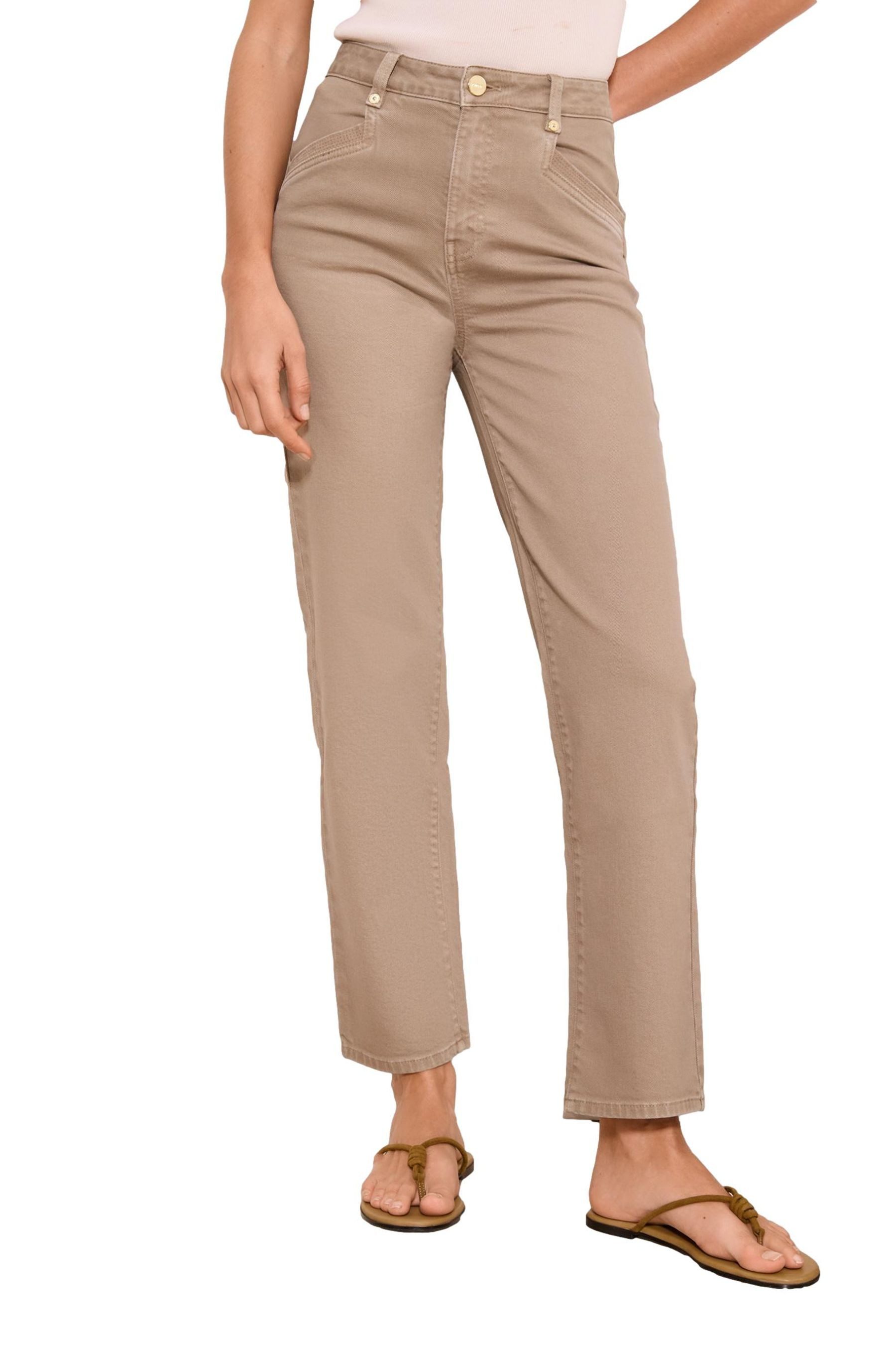 Straight-Jeans Lipsy verkürzte Jeans mit geradem Bein, Regular