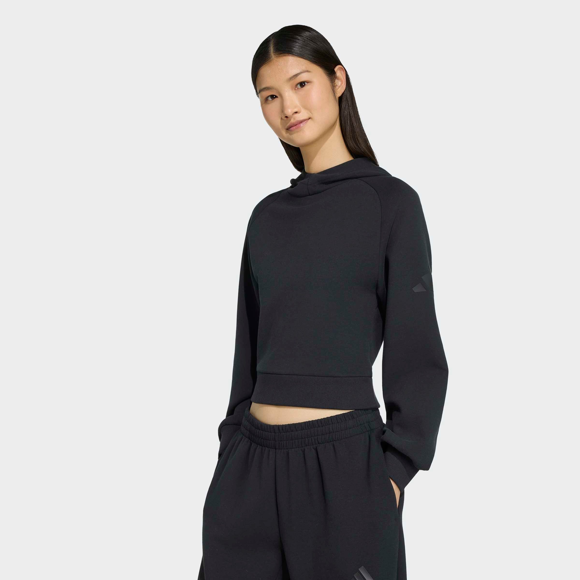 adidas Sportswear Kapuzensweatshirt W SL HD mit Kapuze, ohne Verschluss, in normaler Länge