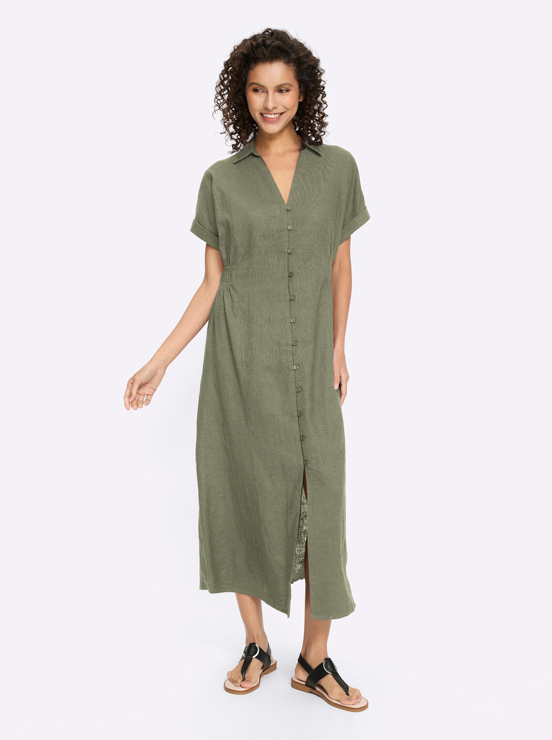 heine Etuikleid Kleid Kurzarm