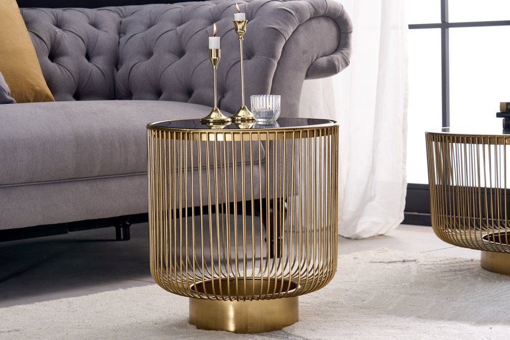 riess-ambiente Beistelltisch VARIATION Ø50cm gold / günstig online kaufen