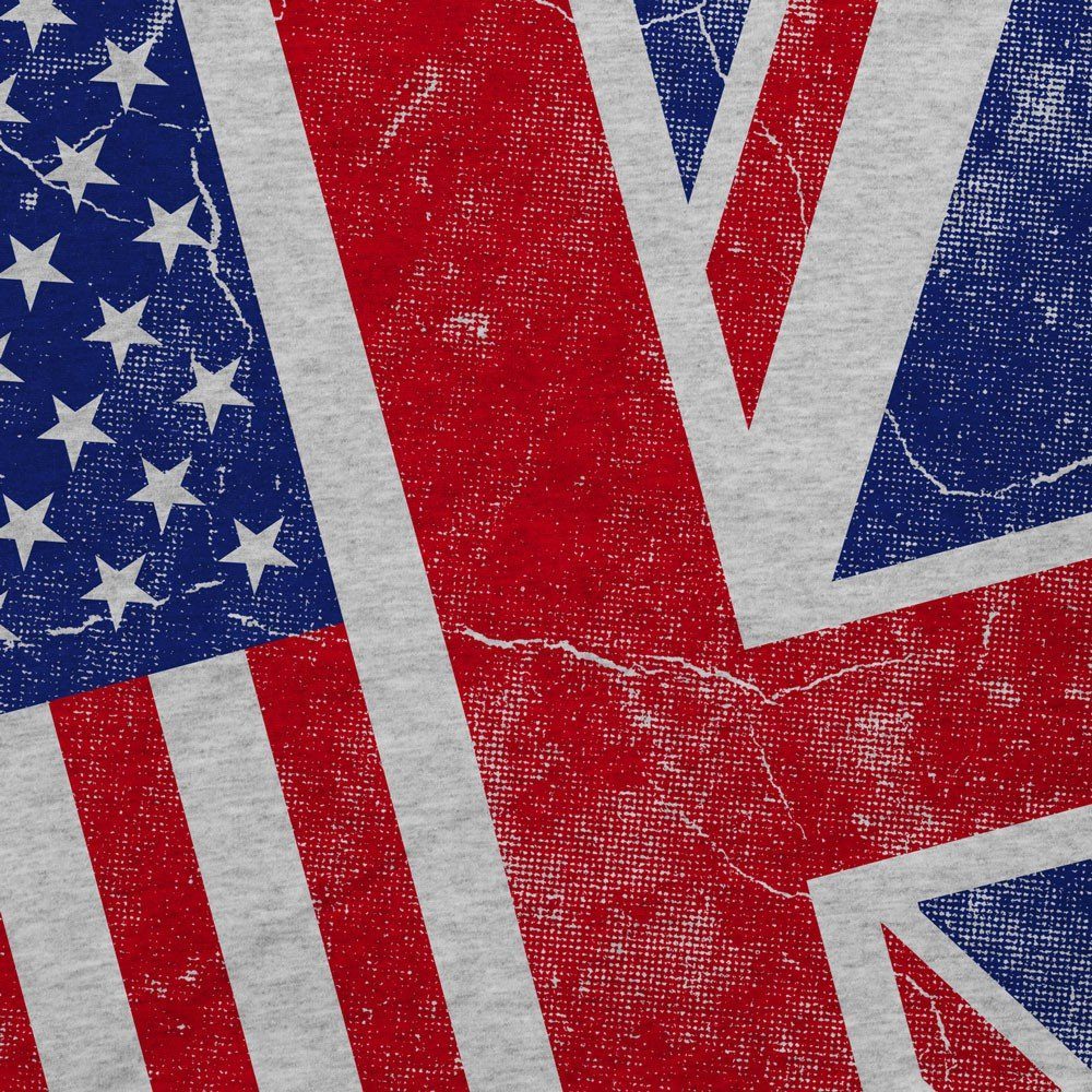 brexit meliert T-Shirt Jack grau USA Amerika Print-Shirt Stars Union England Stripes Herren Flagge Flag style3