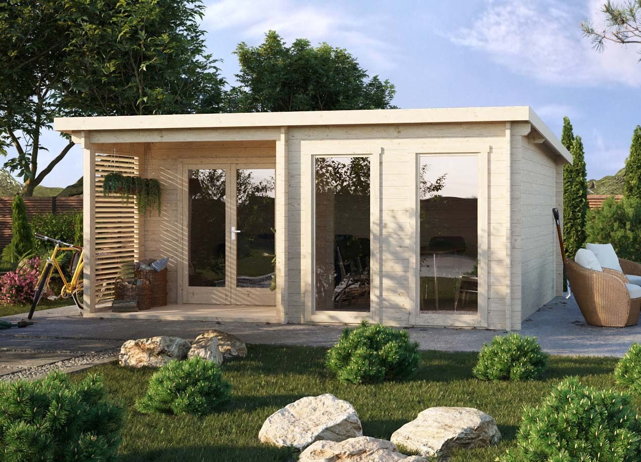 Fjordholz Gartenhaus Alba 44