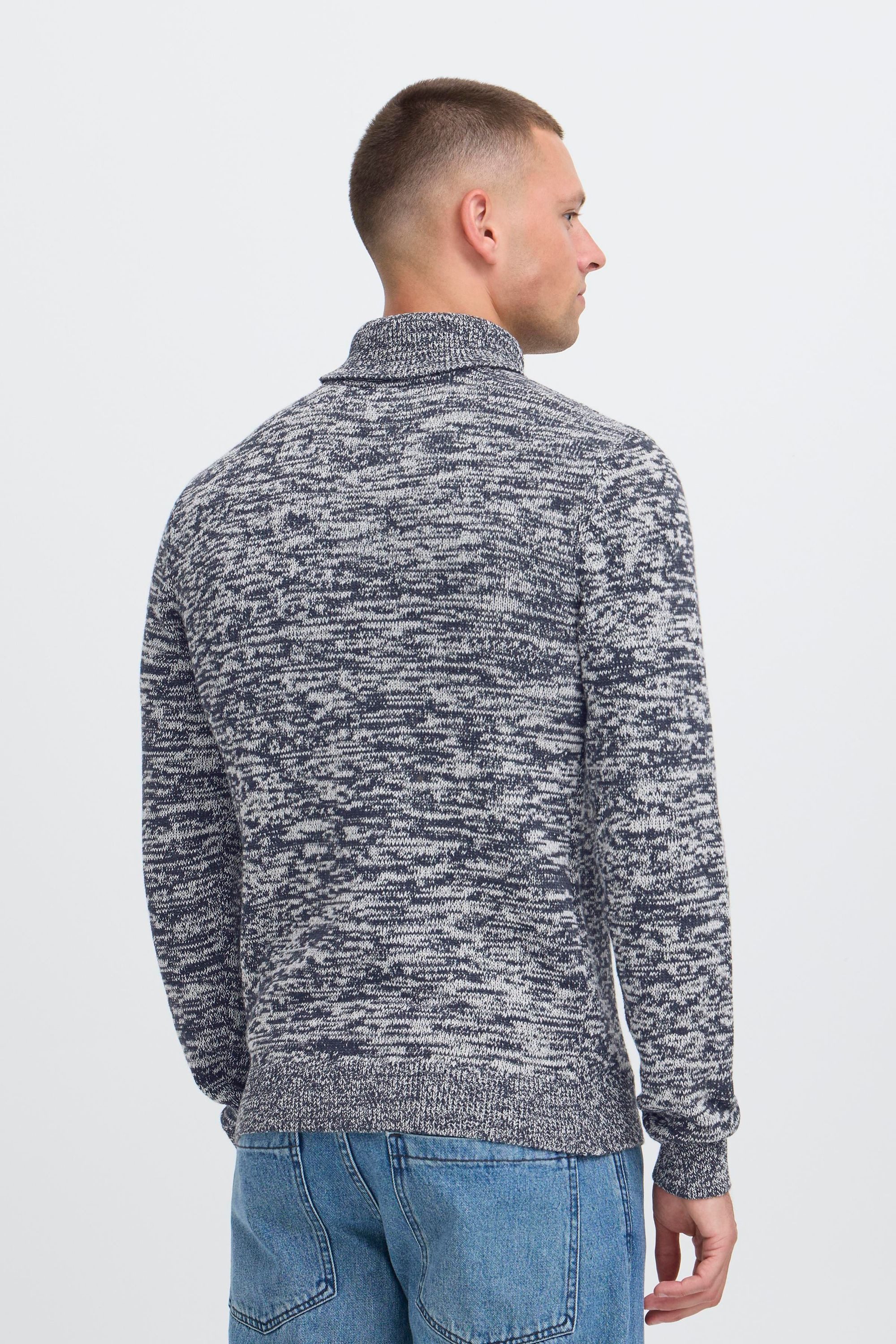 Blend Rollkragenpullover BHDami Stilvoller Basic Strickpullover mit Rollkragen