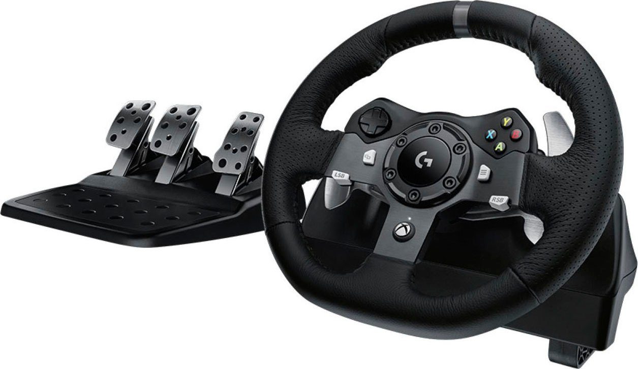 Logitech G G920 EMEA Racing Force - Gaming-Lenkrad Wheel Driving USB