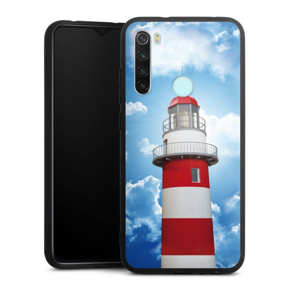 DeinDesign Handyhülle Leuchtturm Wolke Himmel Leuchtturm, Xiaomi Redmi Note 8 Silikon Hülle Premium Case Handy Schutzhülle