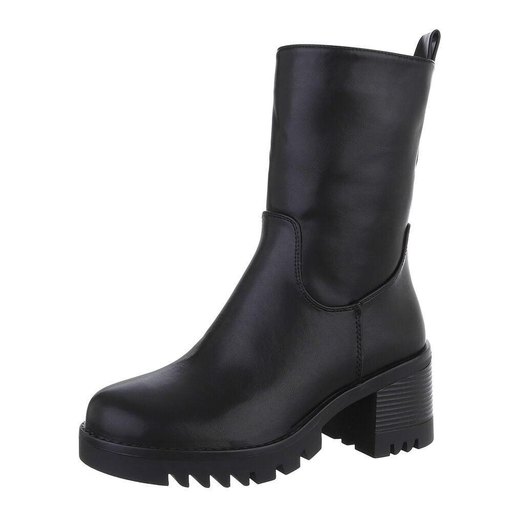 Ital-Design Damen Freizeit Plateaustiefelette (87317680) Blockabsatz günstig online kaufen