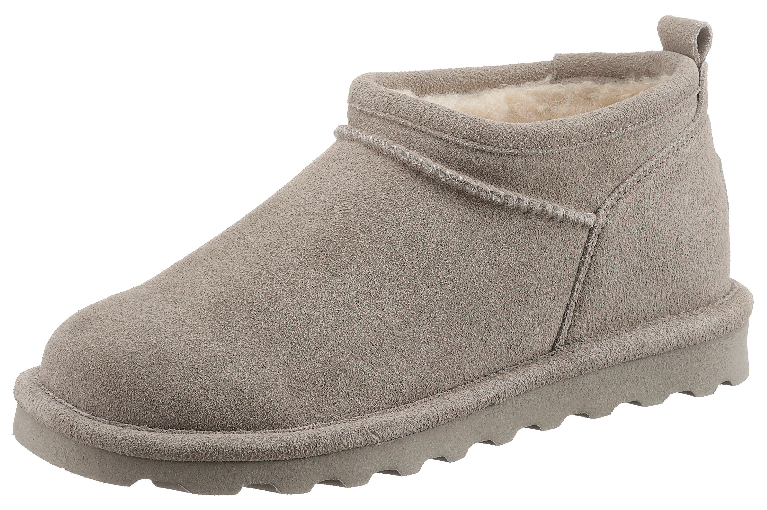 mit Neverwet® Bearpaw SuperShorty Winterboots Imprägnierung hellgrau wasserabweisender