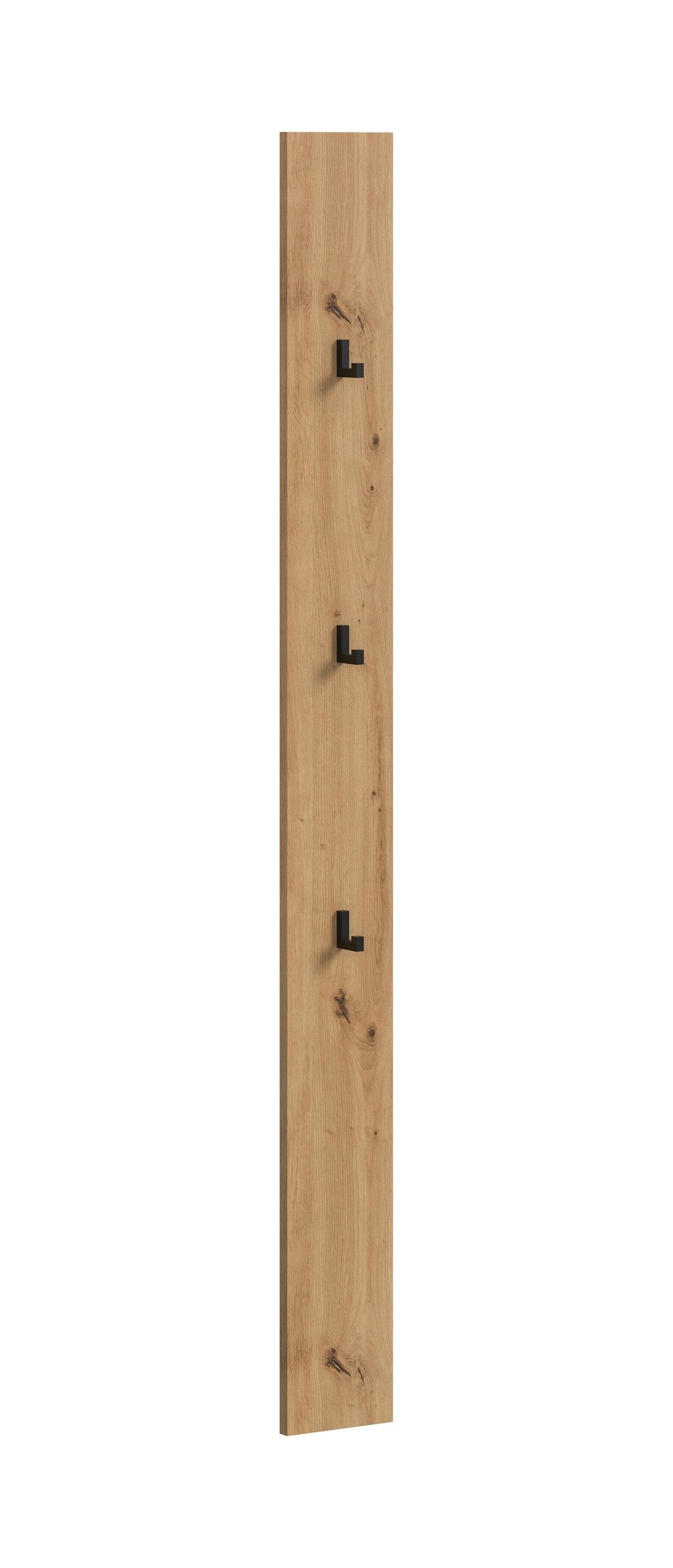 freiraum Garderobenpaneel Drive, in artisan oak - 160x13x6cm (BxHxT)