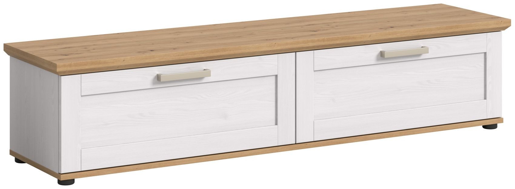 xonox.home Lowboard Lowboard Verona, Sibiu Lärche Nachbildung Für TV Bis 70 Zoll 164x37x40 cm