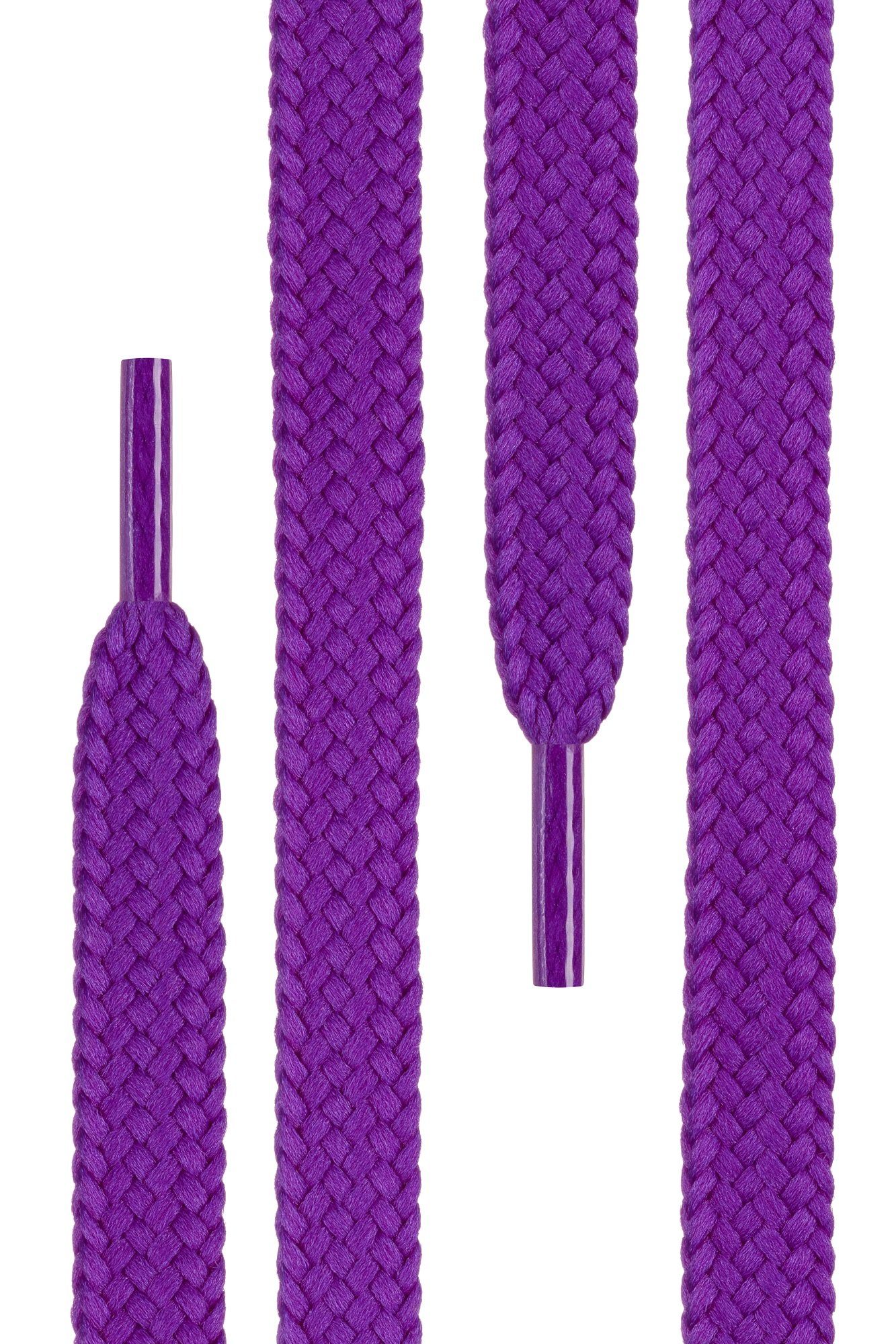 Di Ficchiano Schnürsenkel flache SCHNÜRSENKEL 7mm breit für Sneaker und Sportschuhe - sehr reißf