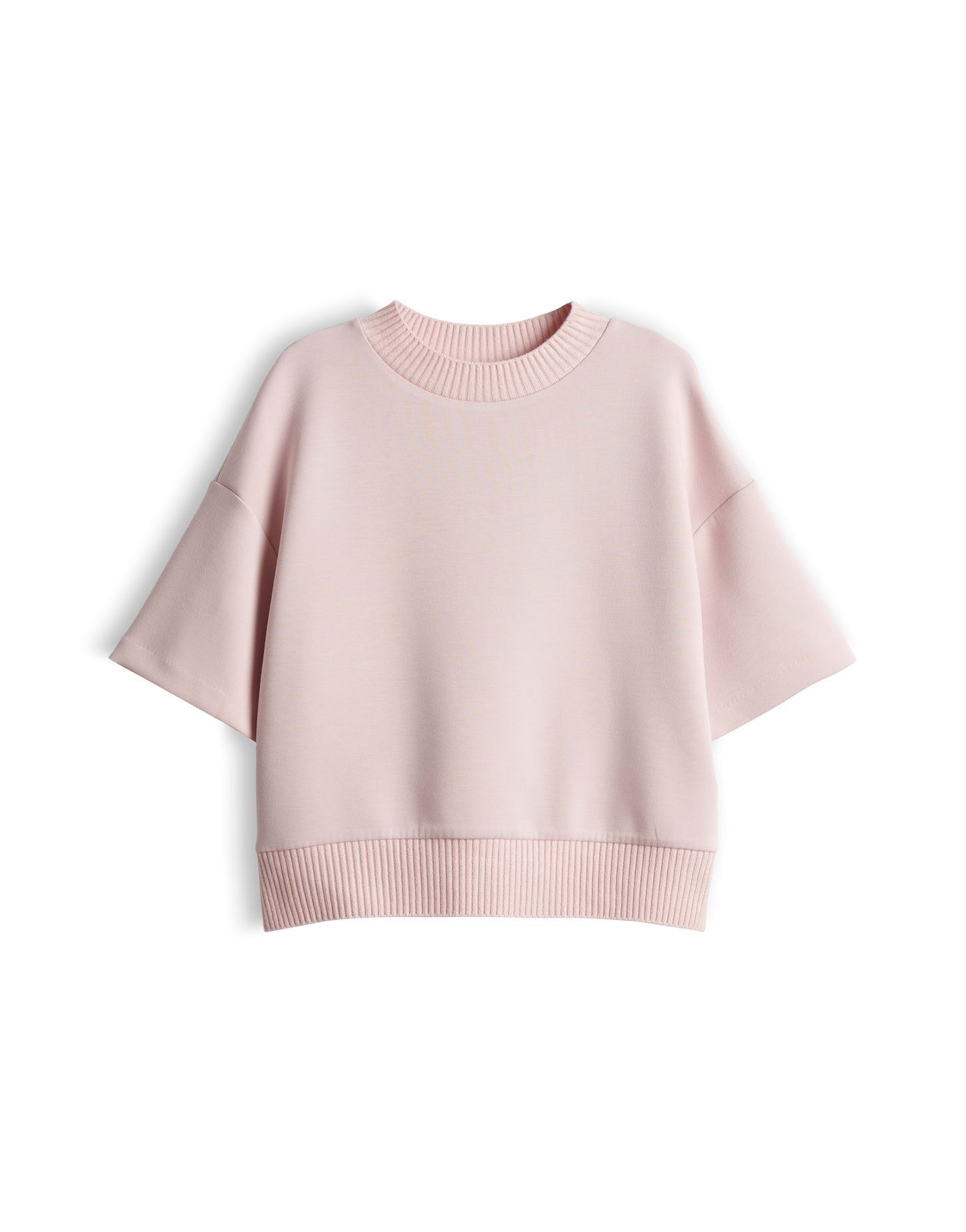 OPUS Sweatshirt mit Mélange Effekt Softes Tragegefühl für entspannte Looks