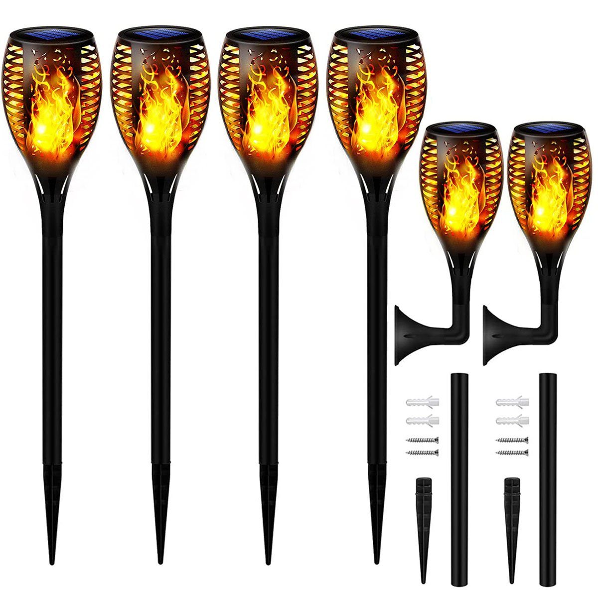 oyajia LED Solarleuchte LED Solarleuchte Wasserdichte günstig online kaufen