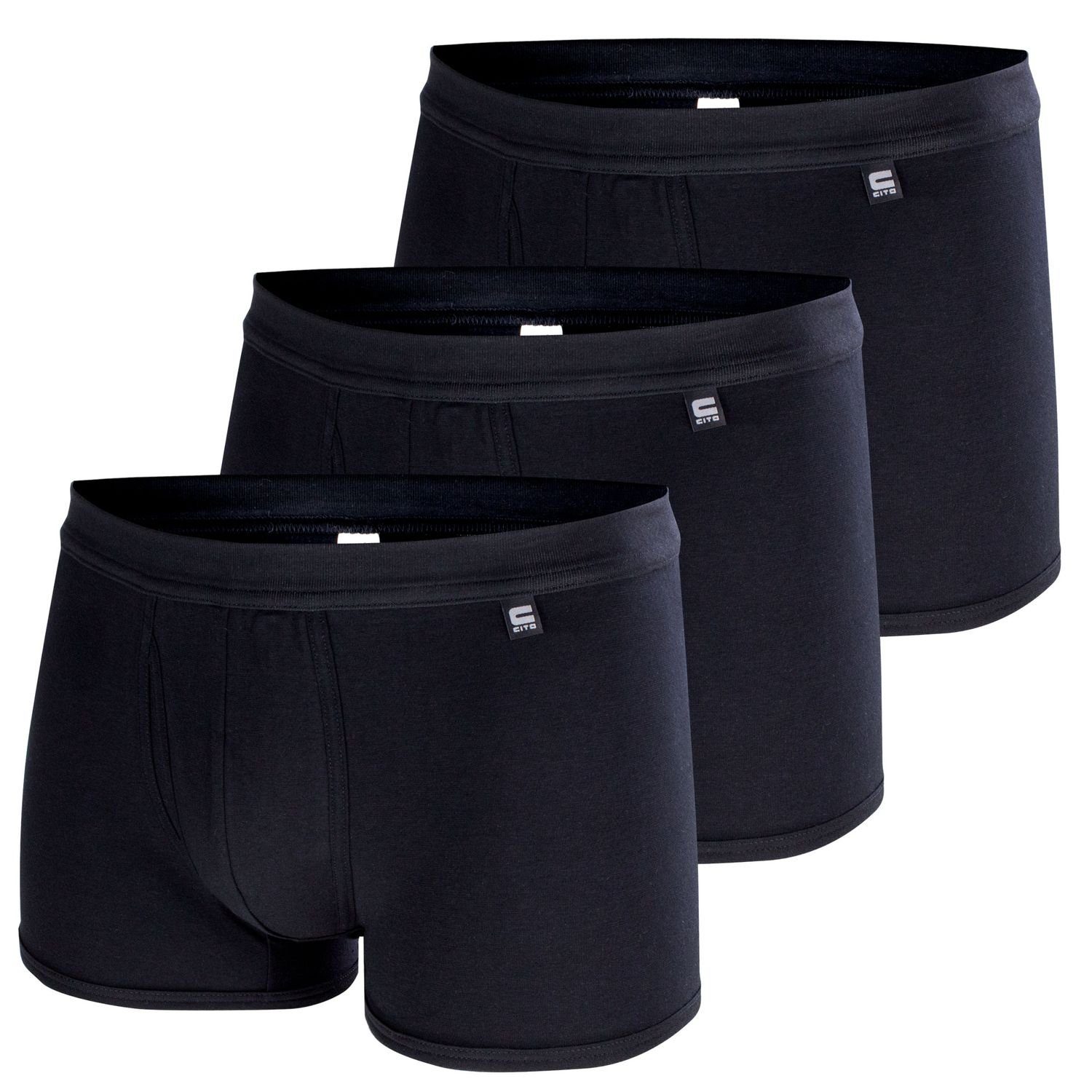 CiTO Boxershorts (3-St) mit Eingriff und günstig online kaufen