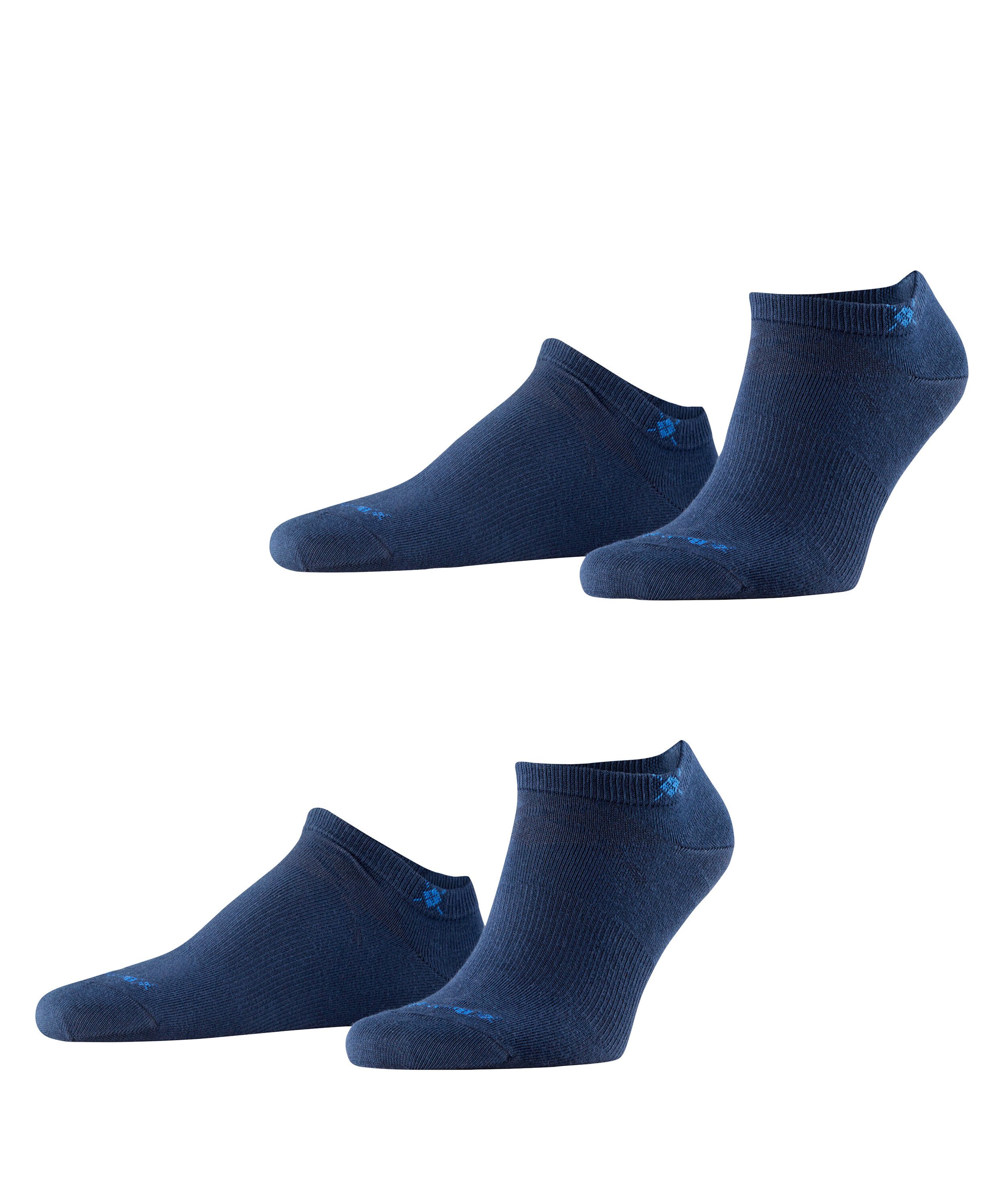 Burlington Sneakersocken Burlington Everyday 2-Pack Herren (2-Paar) aus weicher gekämmter Baumwolle
