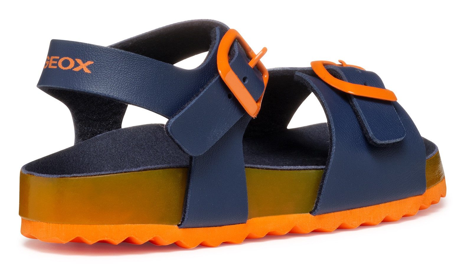 Geox J GHITA BOY Sandale, Sommerschuh, Schnallenschuh mit Fußbett