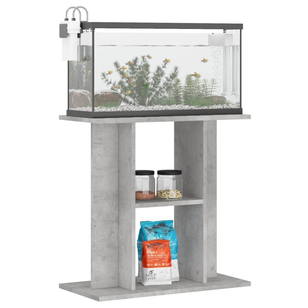 vidaXL Aquariumunterschrank 60 x 30 x 60 cm Aquariumständer Betongrau 60x30x60 cm Spanplatte Aquar