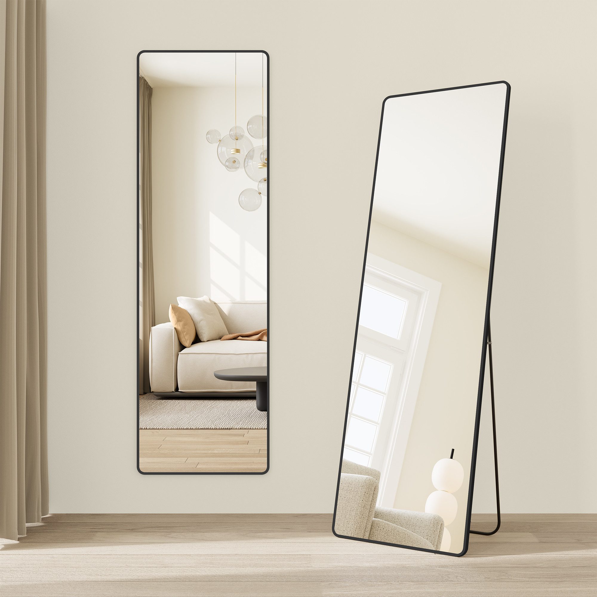 SONGMICS Standspiegel, Ganzkörperspiegel, 160 x 50 günstig online kaufen