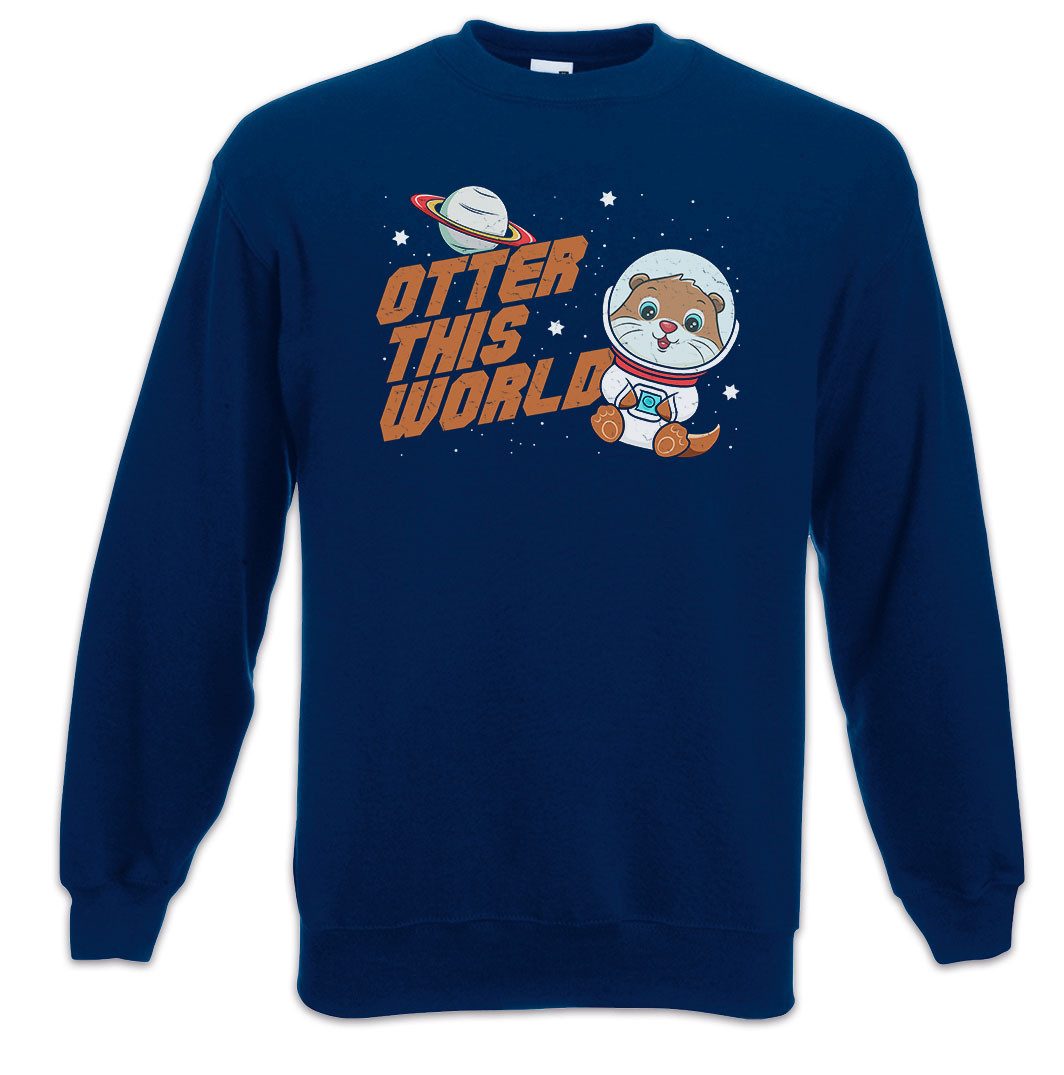 Sweatshirt Otter This World Sweatshirt Outer Wildlife lontra Nutria Fischotter