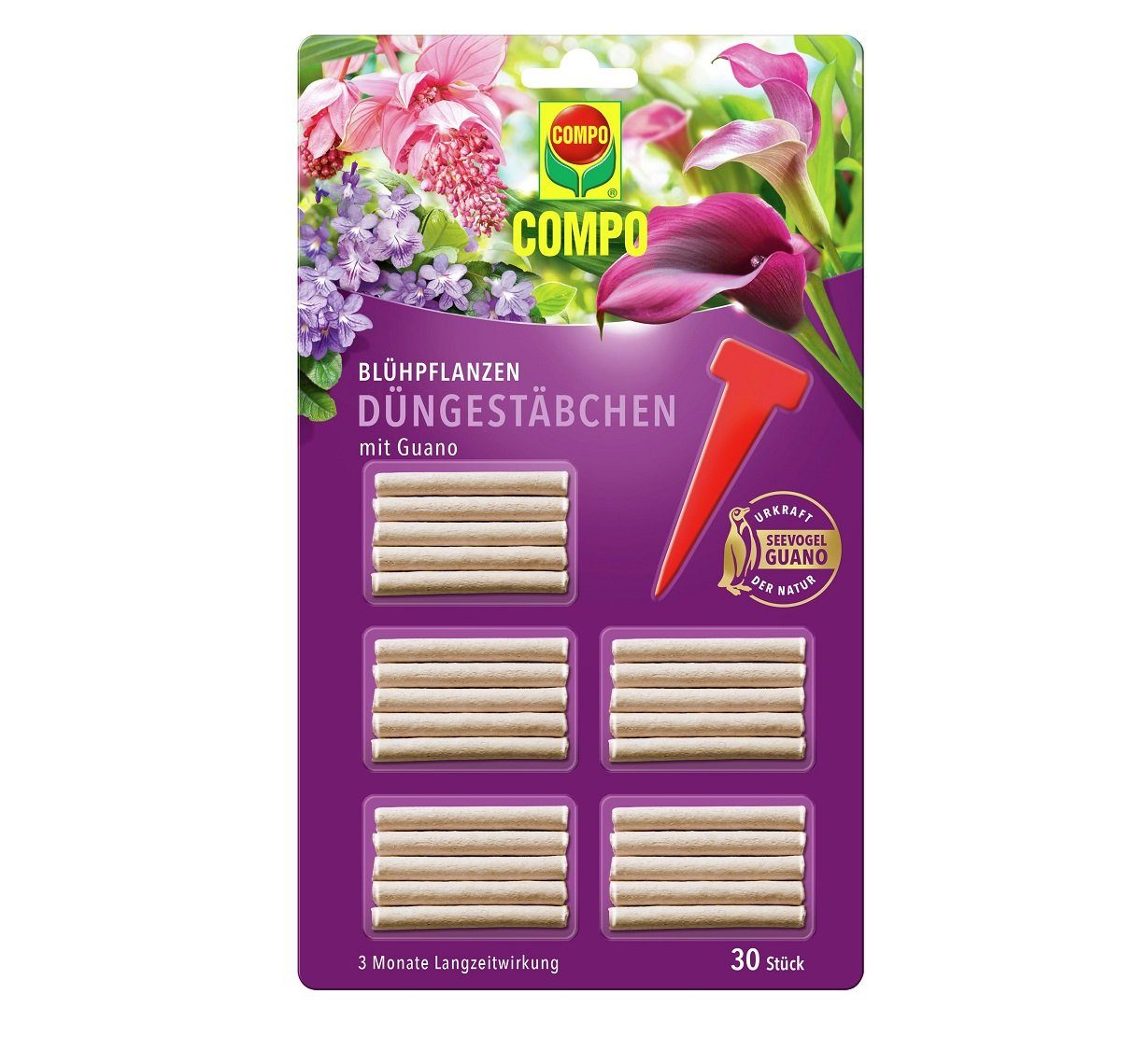 Compo Pflanzendünger COMPO Düngestäbchen Blühpflanzen mit günstig online kaufen