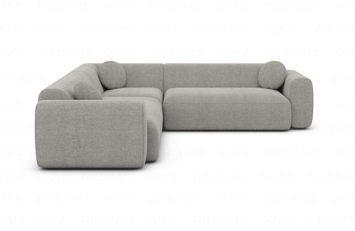 Sofa Dreams Ecksofa Stoff Sofa Eckcouch Polster Ecksofa Cortegada L Form Stoff, Lounge-Sofa