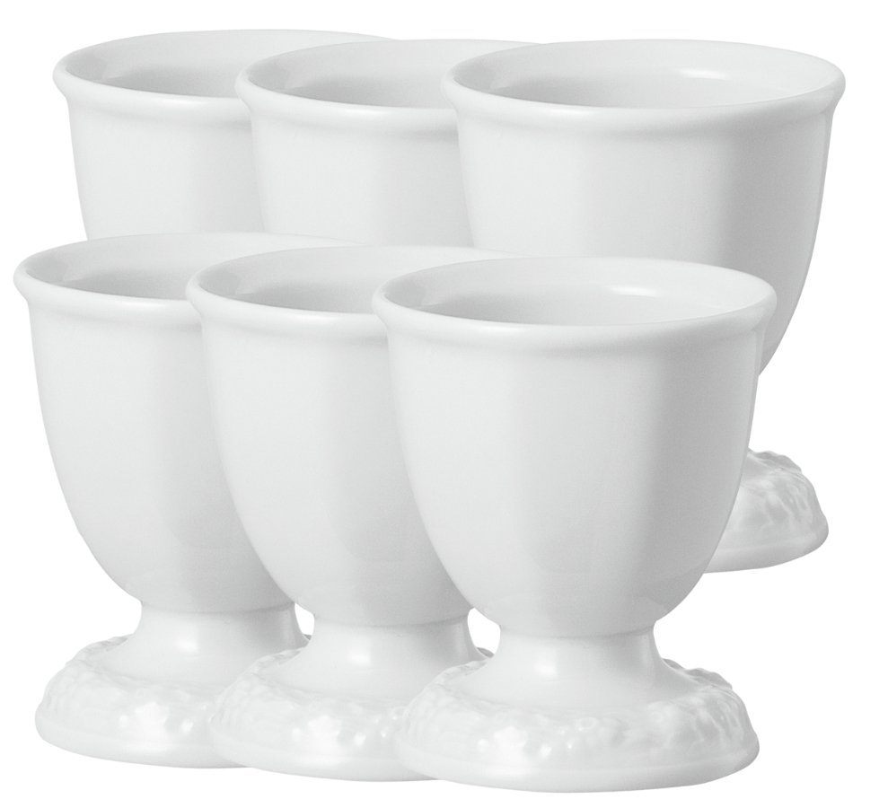 Rosenthal Geschirr-Set Maria Weiss Подставки для яиц Set6, Porzellan