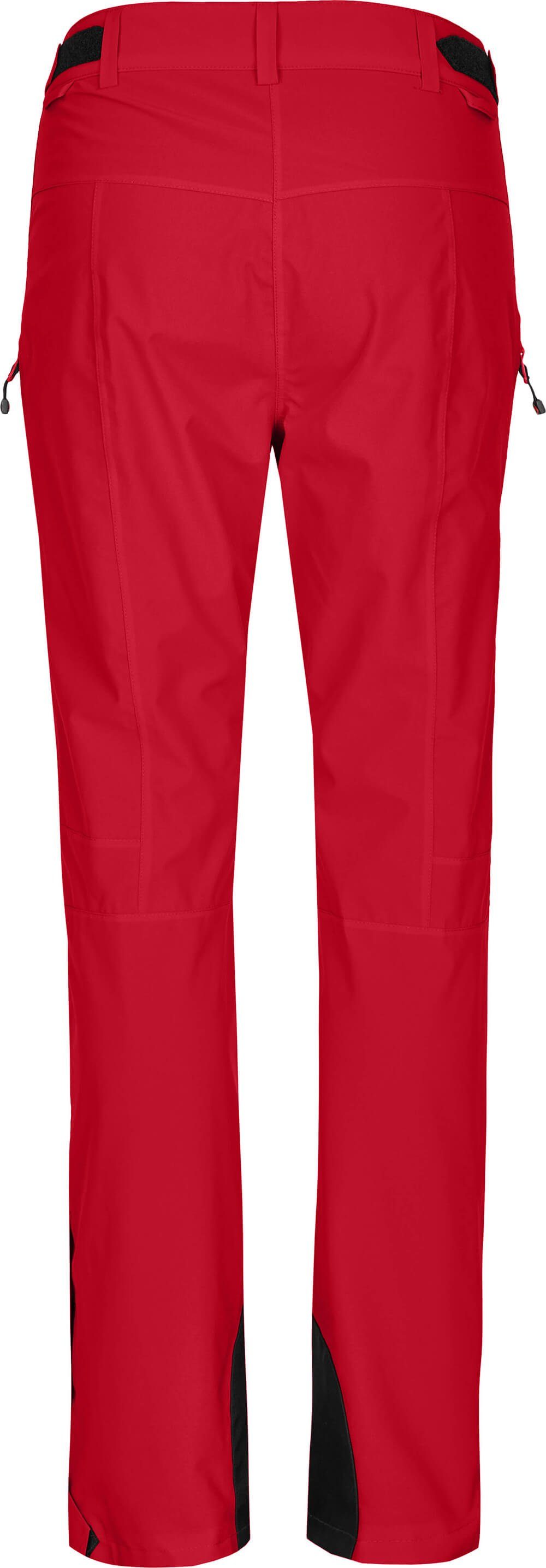 Bergson Skihose ICE light Slim Normalgrößen, 20000 Damen China rot Wassersäule, unwattiert, Skihose, mm