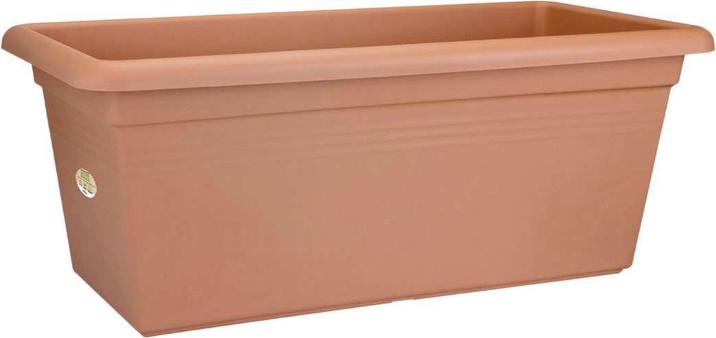 Elho Pflanzkübel Elho Pflanztopf Green Basics Garden XXL tonrot 100