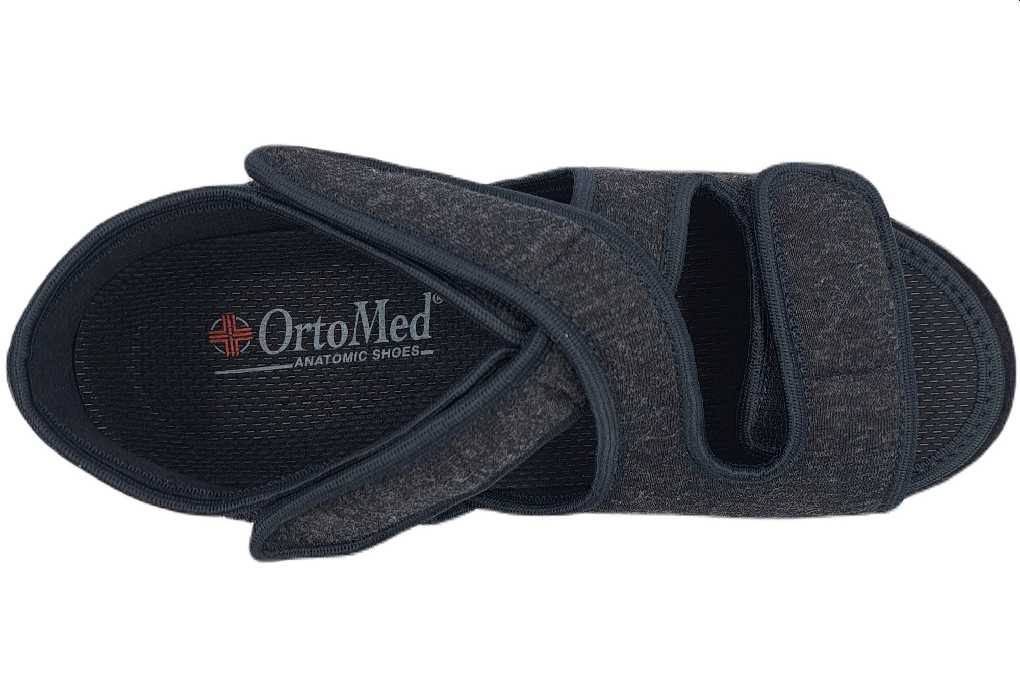 PADERO Ortomed Klettsandale Verbandschuhe Hausschuh Orthopädischer Rehabilitationsschuh