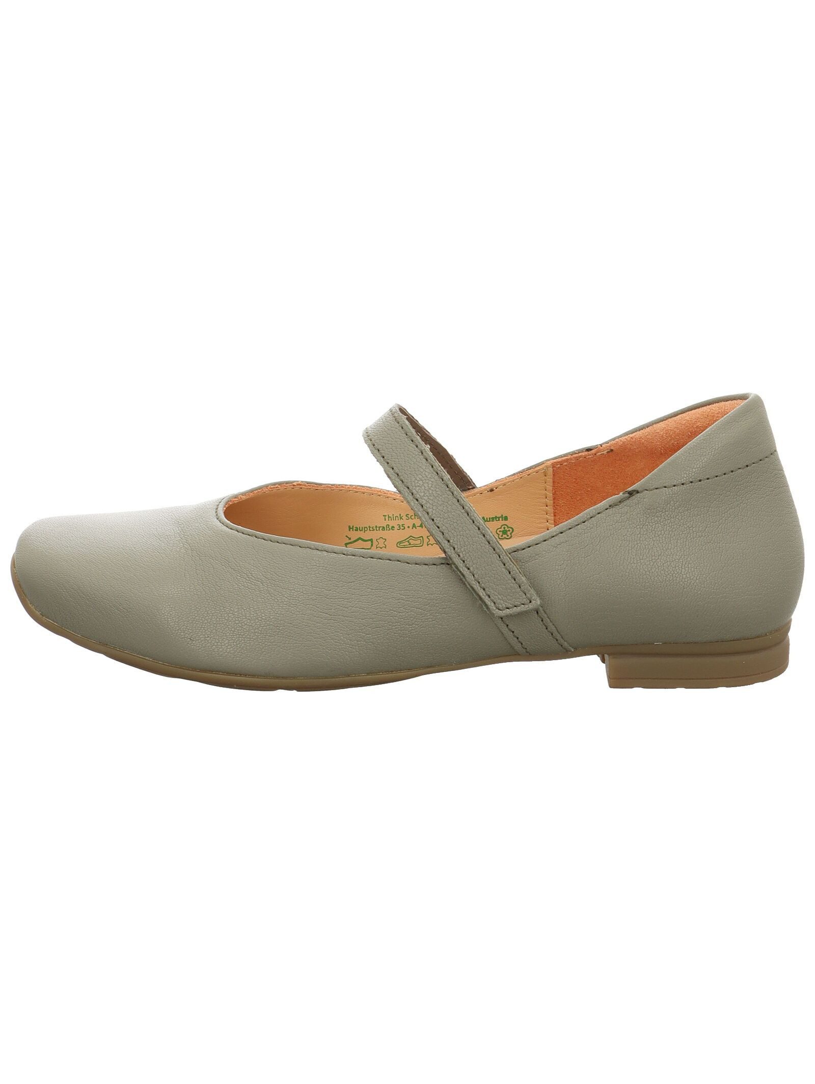 Think! Think! Ballerinas Leder Riemchenballerina günstig online kaufen