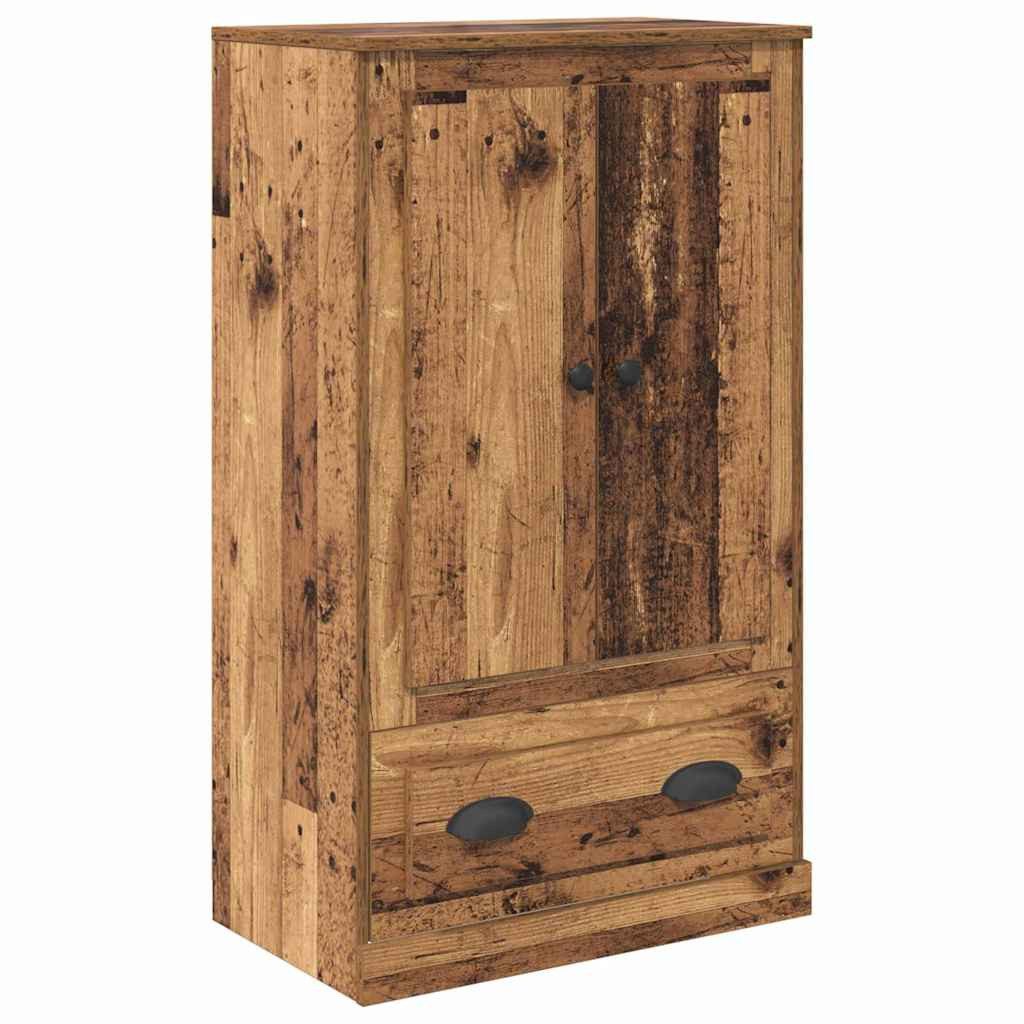 vidaXL Highboard Highboard Altholz 60 x 35,5 x 103,5 cm Holzwerkstoff (1 St)