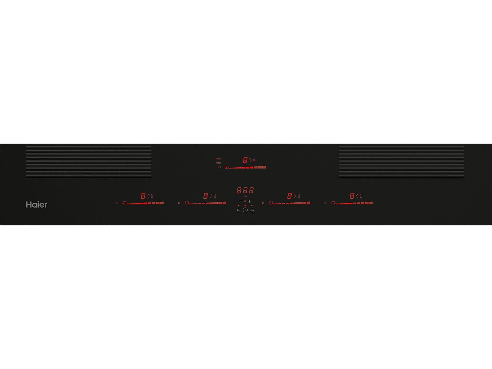 Haier Kochfeld mit Dunstabzug 33803037, Timer