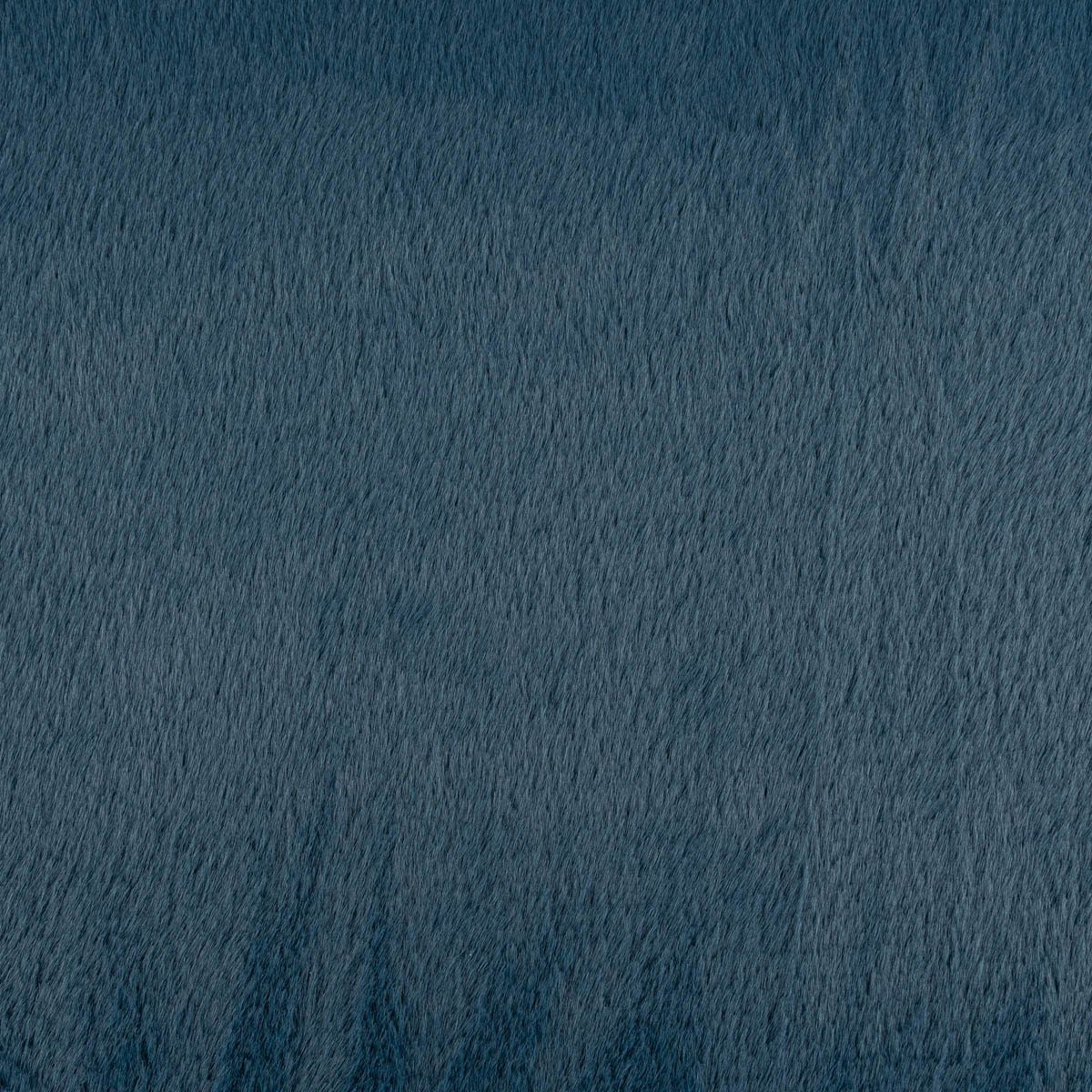 Thumbnail - SCHÖNER LEBEN. Stoff Fellimitat Kunstfell Diaz kuschelweich blau 1,45m Breite