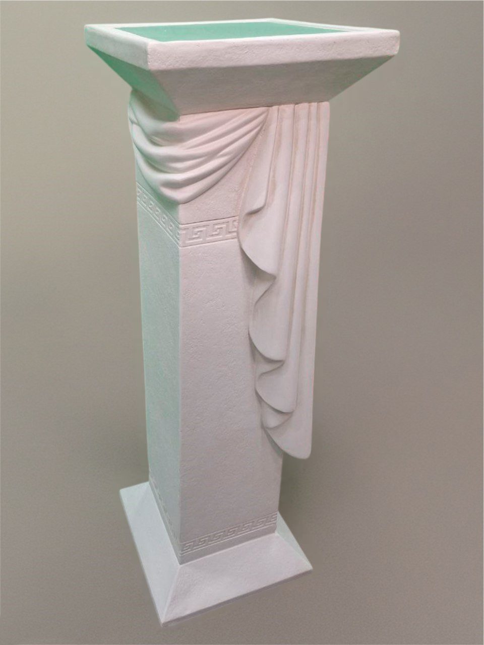 Xlmoebel Skulptur Skulpturale Medusa-Säule als stylisches Deko-Element Sofort (Dekosäule), Hergestellt in Europa