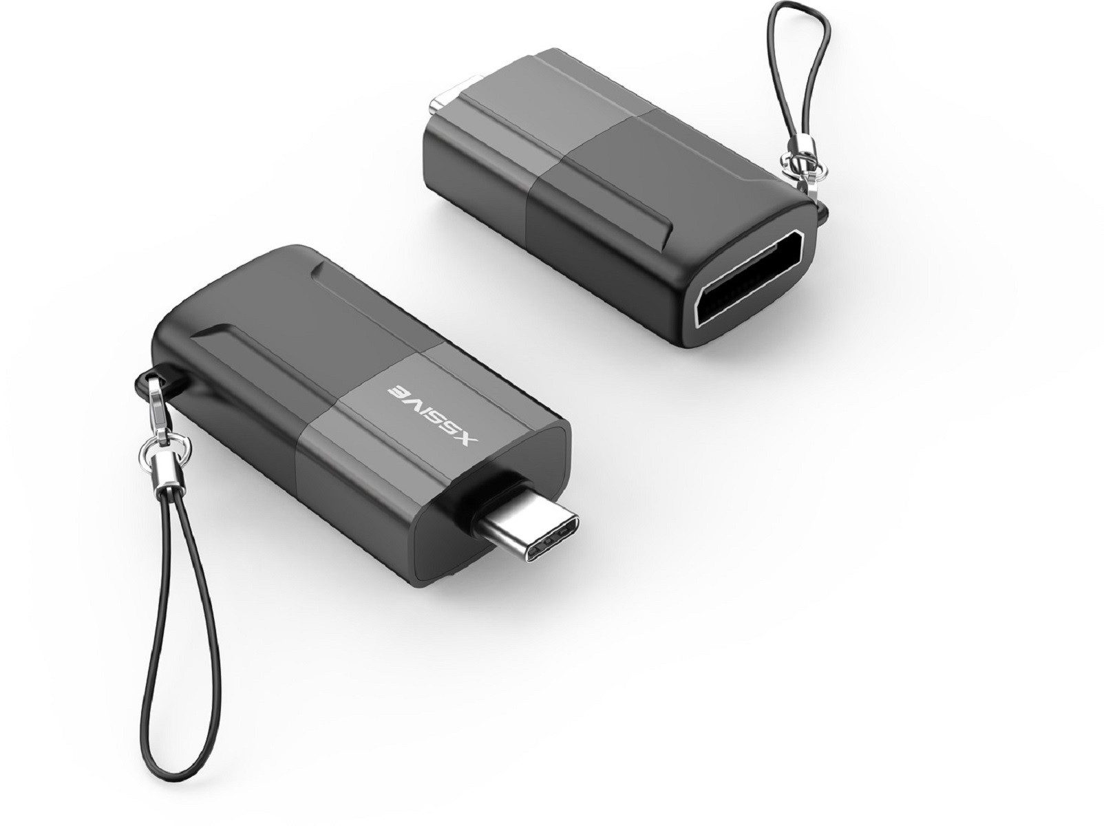 Xssive USB-C auf HDMI Adapter für 4K High Definition & Screen Mirroring - HDMI-Adapter zu USB-C Male, ideal für Laptop, Tablet & Smartphone