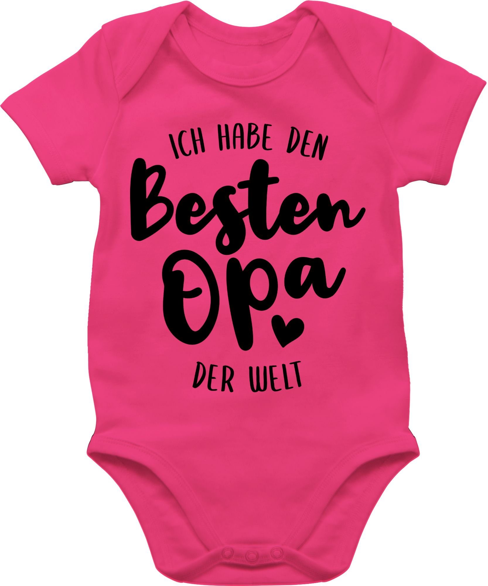 Shirtbody Ich habe den besten Opa der Welt schwarz