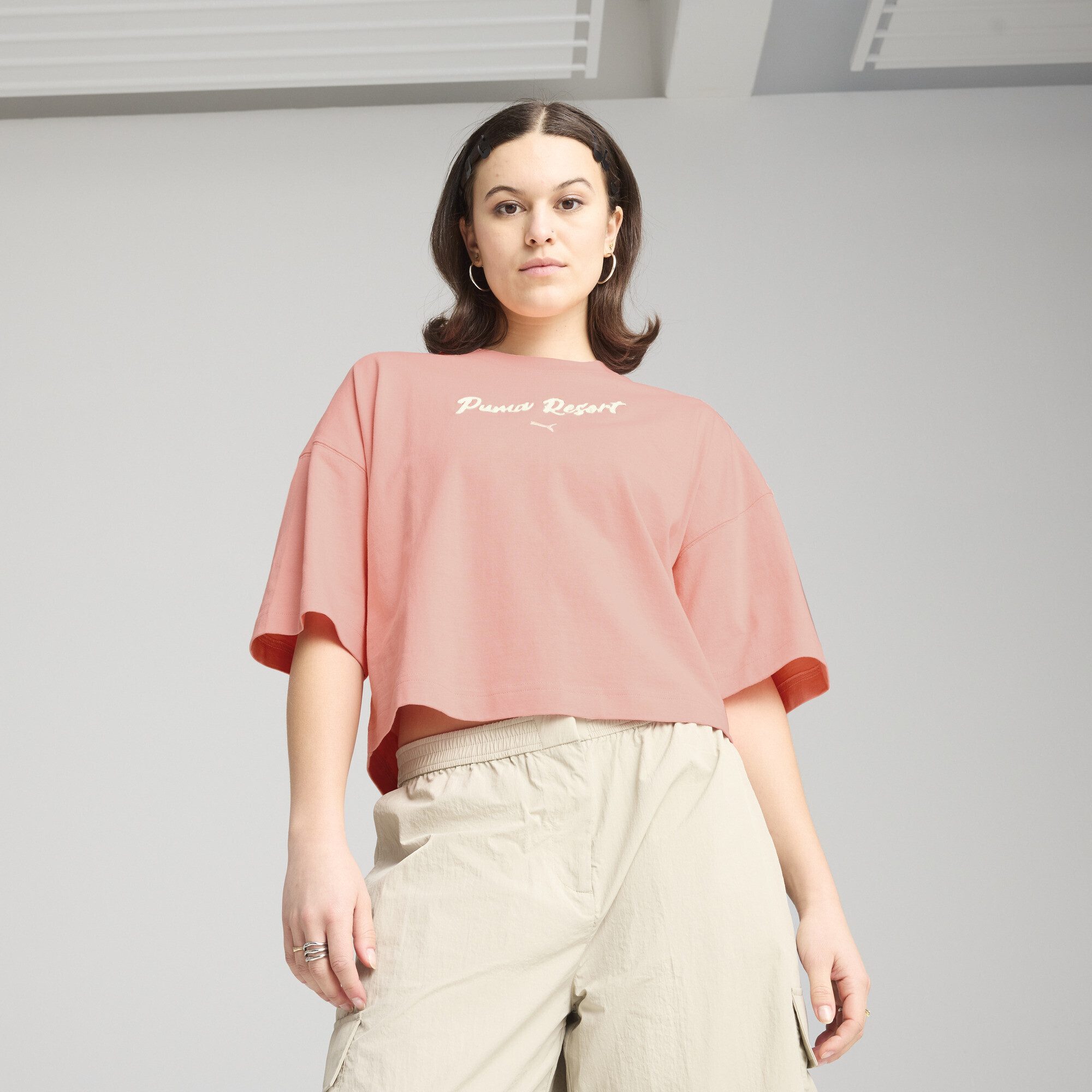 PUMA T-Shirt PREMIUM ESS Oversized-T-Shirt mit günstig online kaufen