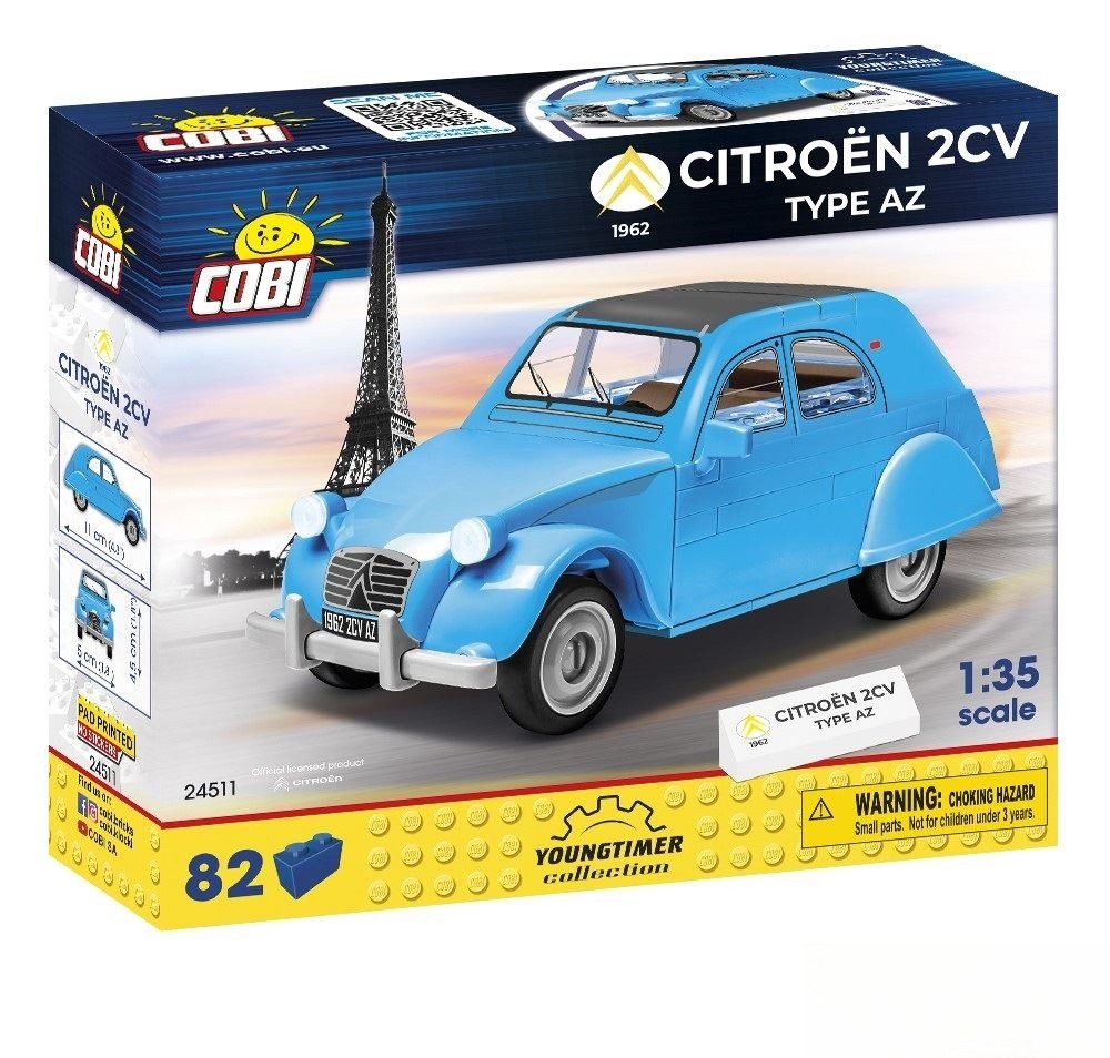 COBI Citroen 2CV Type AZ 1962 24511 Konstruktions-Spielset
