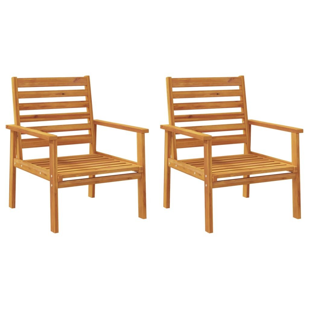 vidaXL Sofaelement Gartensessel 2 Stk. Massivholz günstig online kaufen