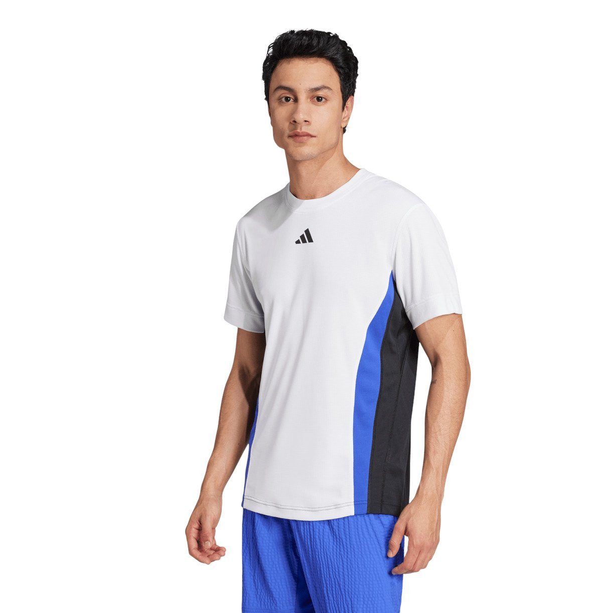 T-Shirt Tennis Pro HEAT.RDY FreeLift weiss/blau/schwarz Herren