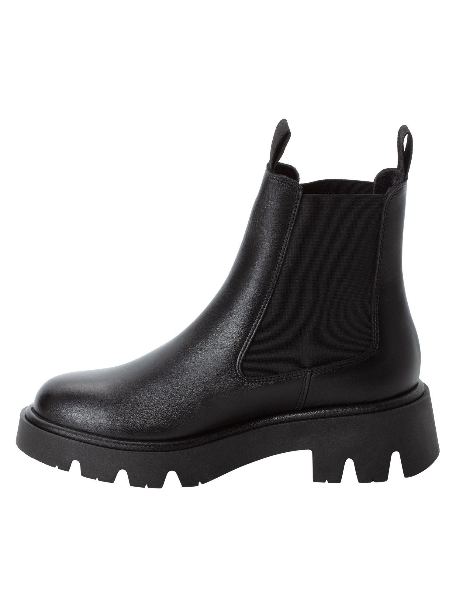 Tamaris COMFORT-Lining, Removable Sock aus Leder Chelseaboots COMFORT-Lining
