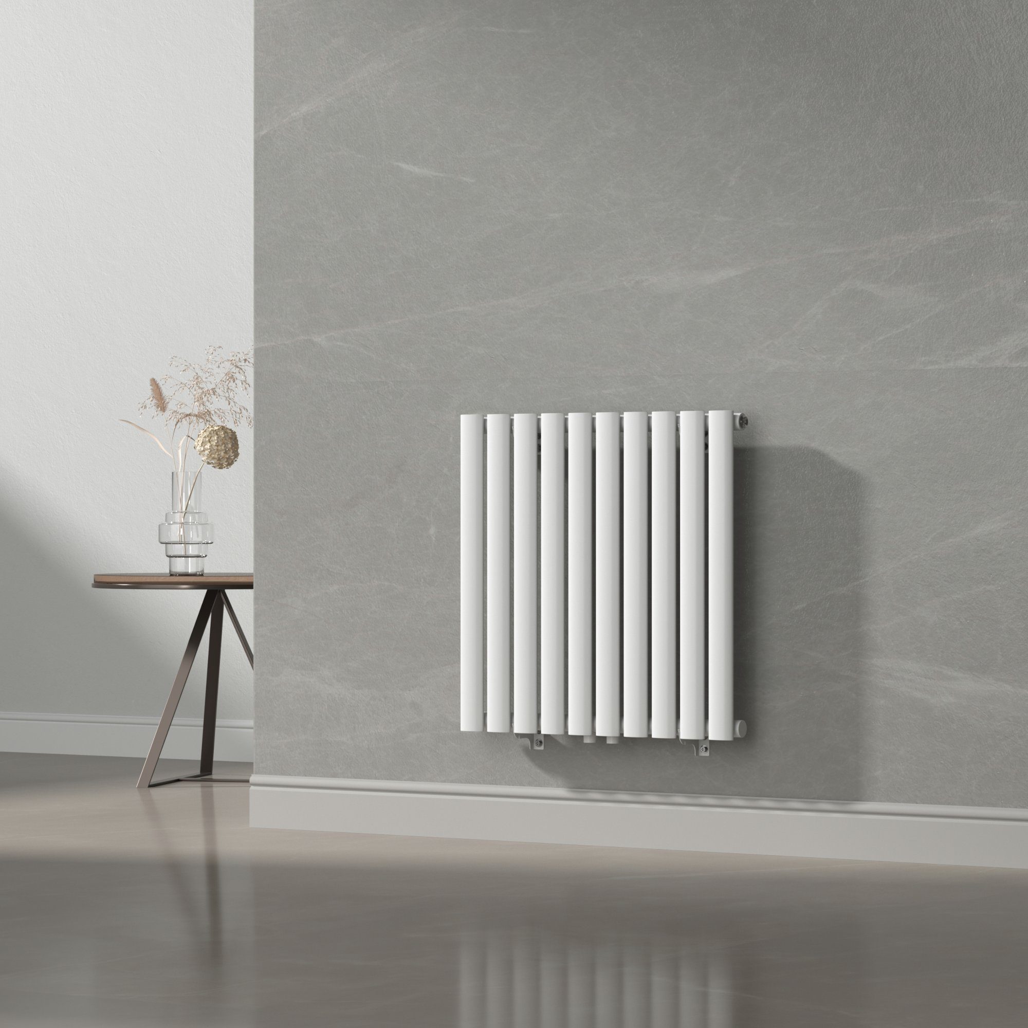 neu.haus Designheizkörper, »Nore« Röhrenheizkörper 60x60cm Einlagig günstig online kaufen